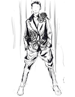 316x409 Fashion Sketches Free Downloads Fashion Design Sketch Samples