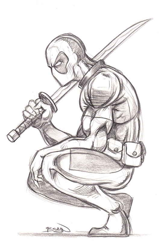551x800 Pencil Drawings Deadpool Drawings In Pencil