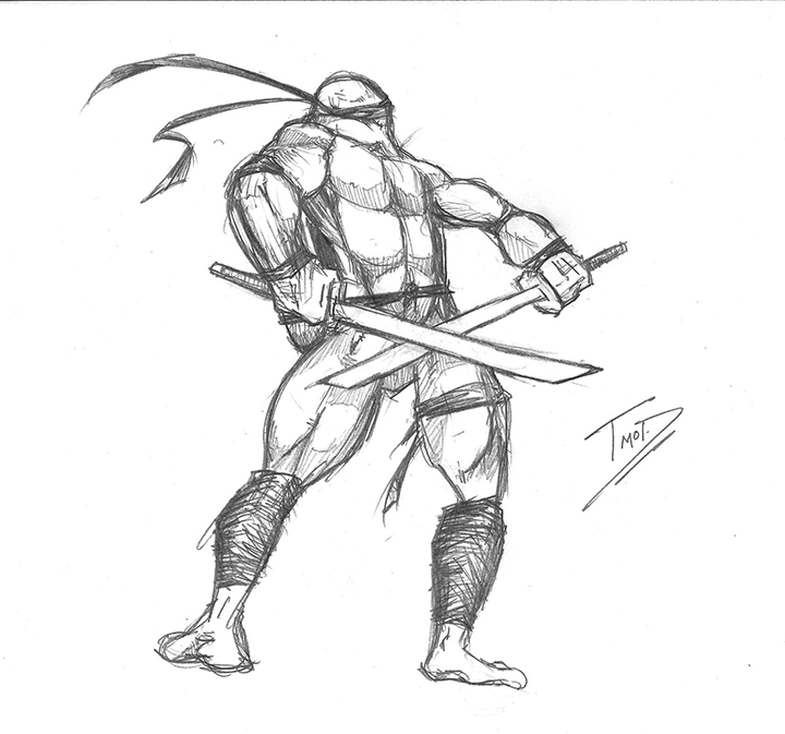 720x673 Random Ninja Turtle Sketches Because I Was Bored