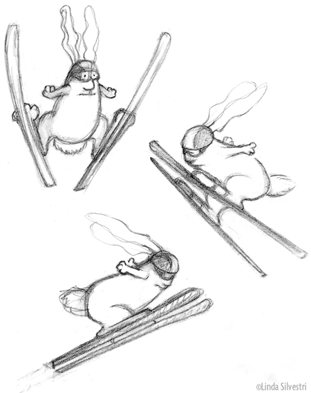 450x568 Ski Jump Sketched Out