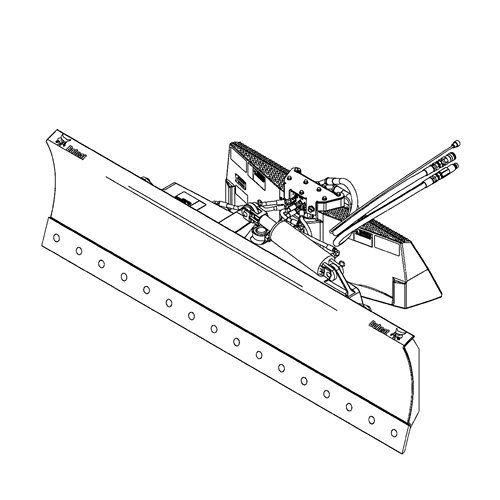 500x500 Skid Steer Loader Dozer Blade