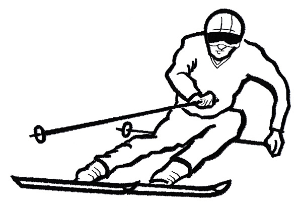 Skier Drawing at GetDrawings | Free download