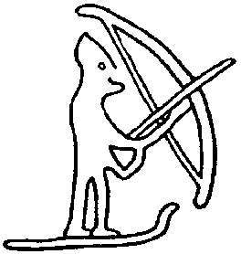 264x278 Ancient Skiing And Archery