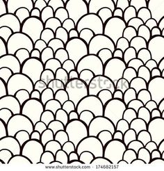 236x246 Snake Skin Texture Seamless Pattern Black White Background Vector