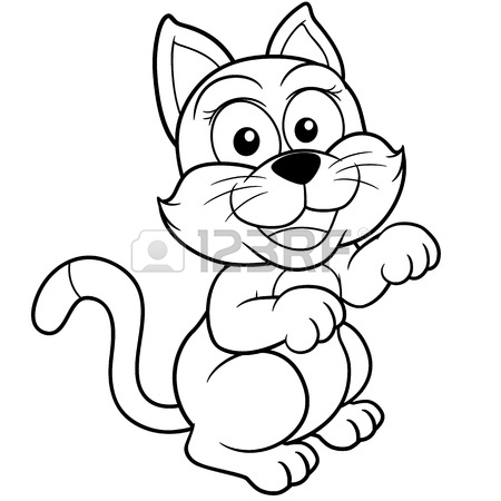450x450 Skinny Cat Royalty Free Cliparts, Vectors, And Stock Illustration