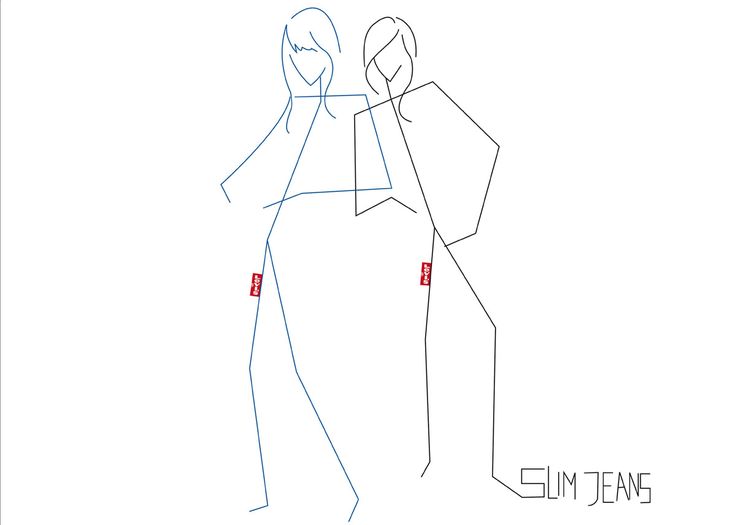 736x525 Levi's One. Slim Jeans. Back To Basics