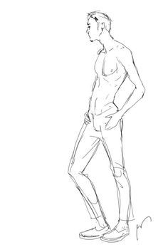 236x354 Image Result For How To Draw Skinny Man Character Designs
