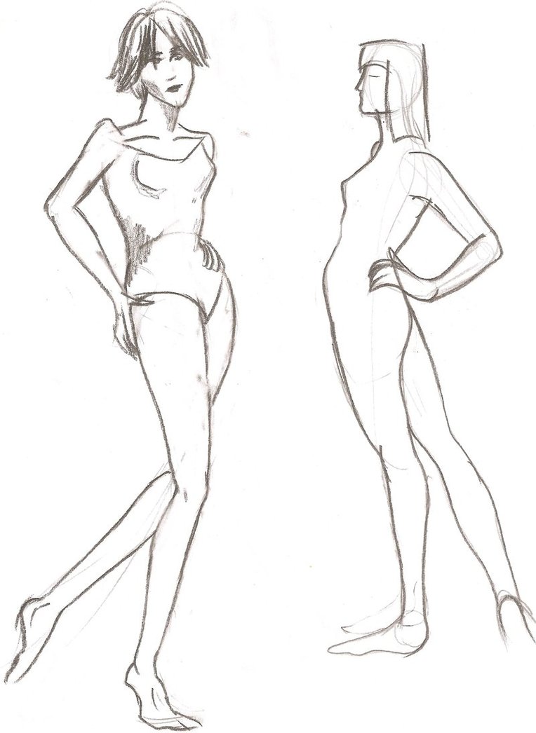 764x1046 I Hate Drawing Skinny People By Forfaxia