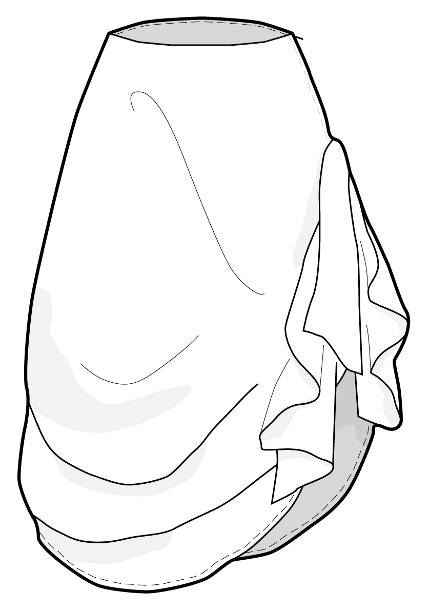 837x1189 Flat Sketches Indigorchid