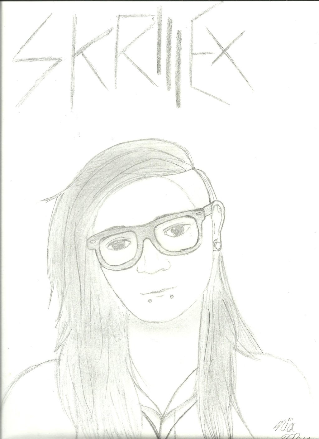 1024x1408 Skrillex Sketch By Skrillet