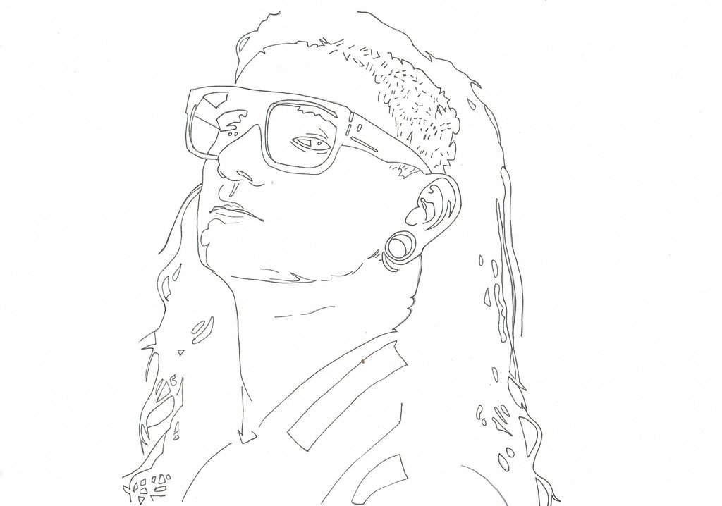 1024x718 Skrillex By Mksilver