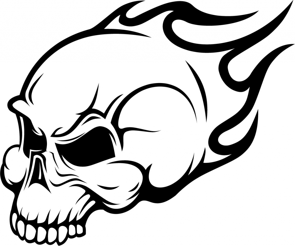 1024x856 Skull Drawings Easy Simple Skull Drawings Easy Drawings Of Skulls