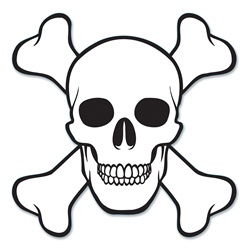 250x250 Skull Amp Crossbones Tennyson's Board Cricut