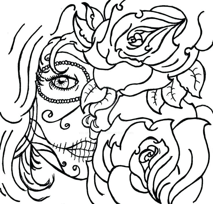 736x705 This Is Roses Coloring Pages Images Coloring Pages Rose Coloring