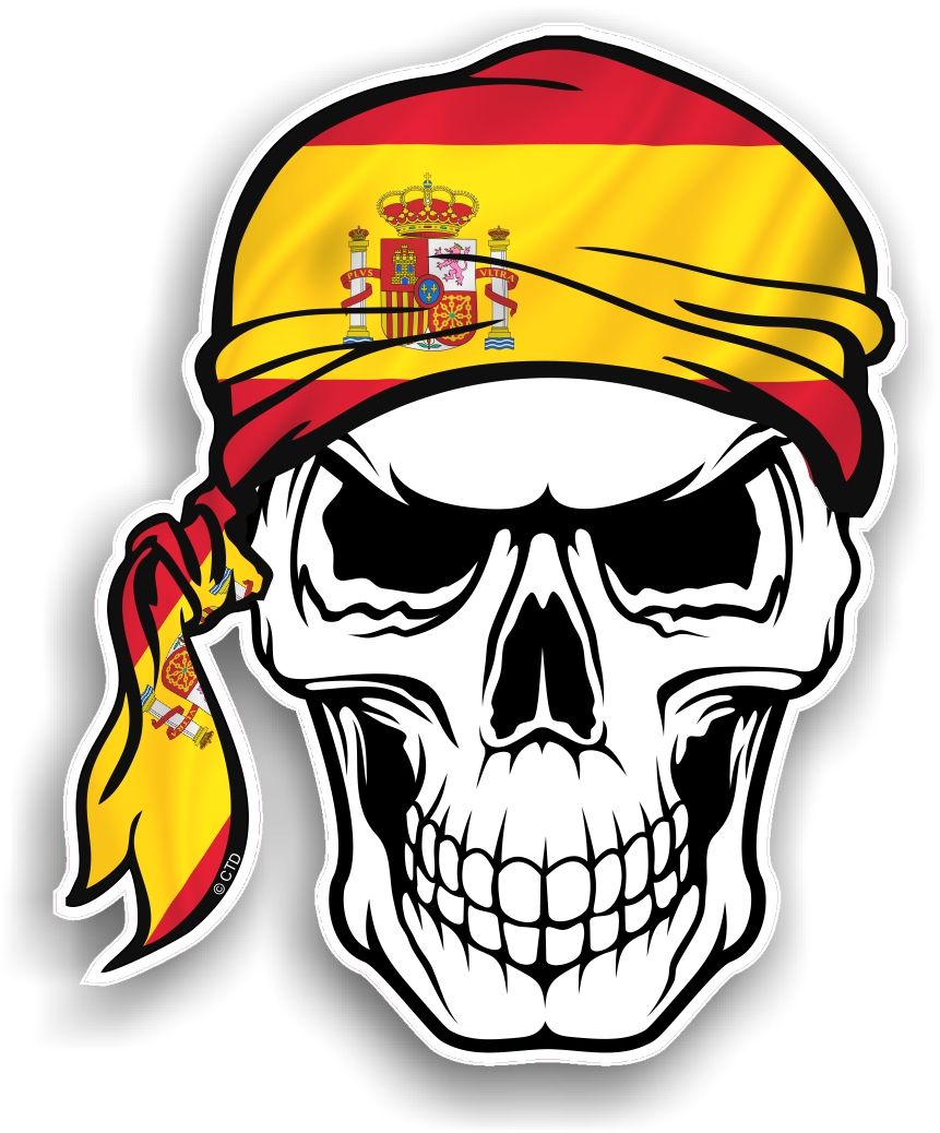 861x1038 Gothic Biker Pirate Skull Head Bandana Amp Spain Spanish Country