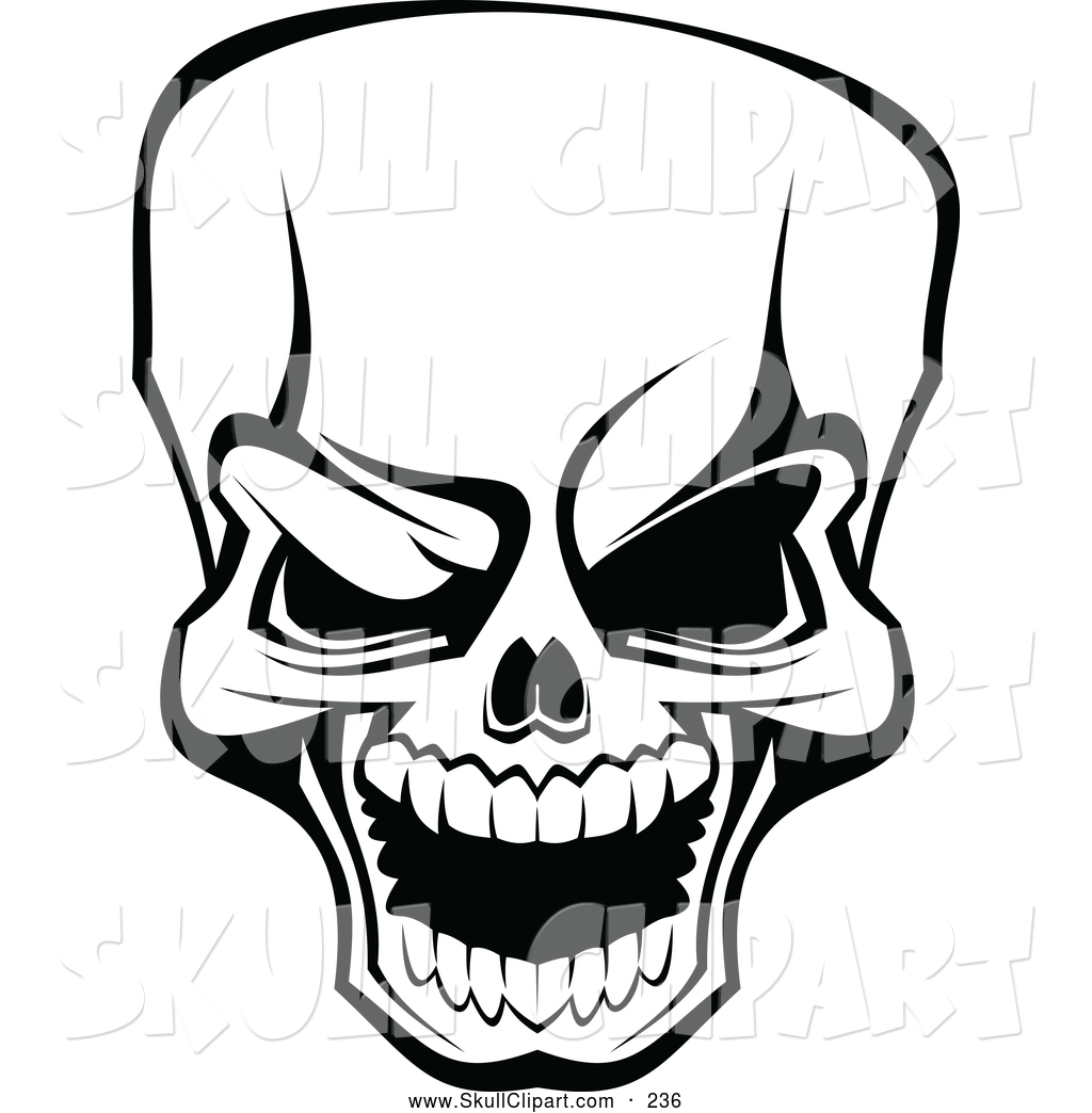 1024x1044 Halloween Skull Clipart Black And White