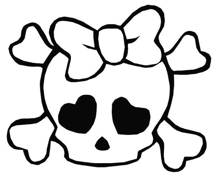736x589 Simple Skull And Crossbones Drawing