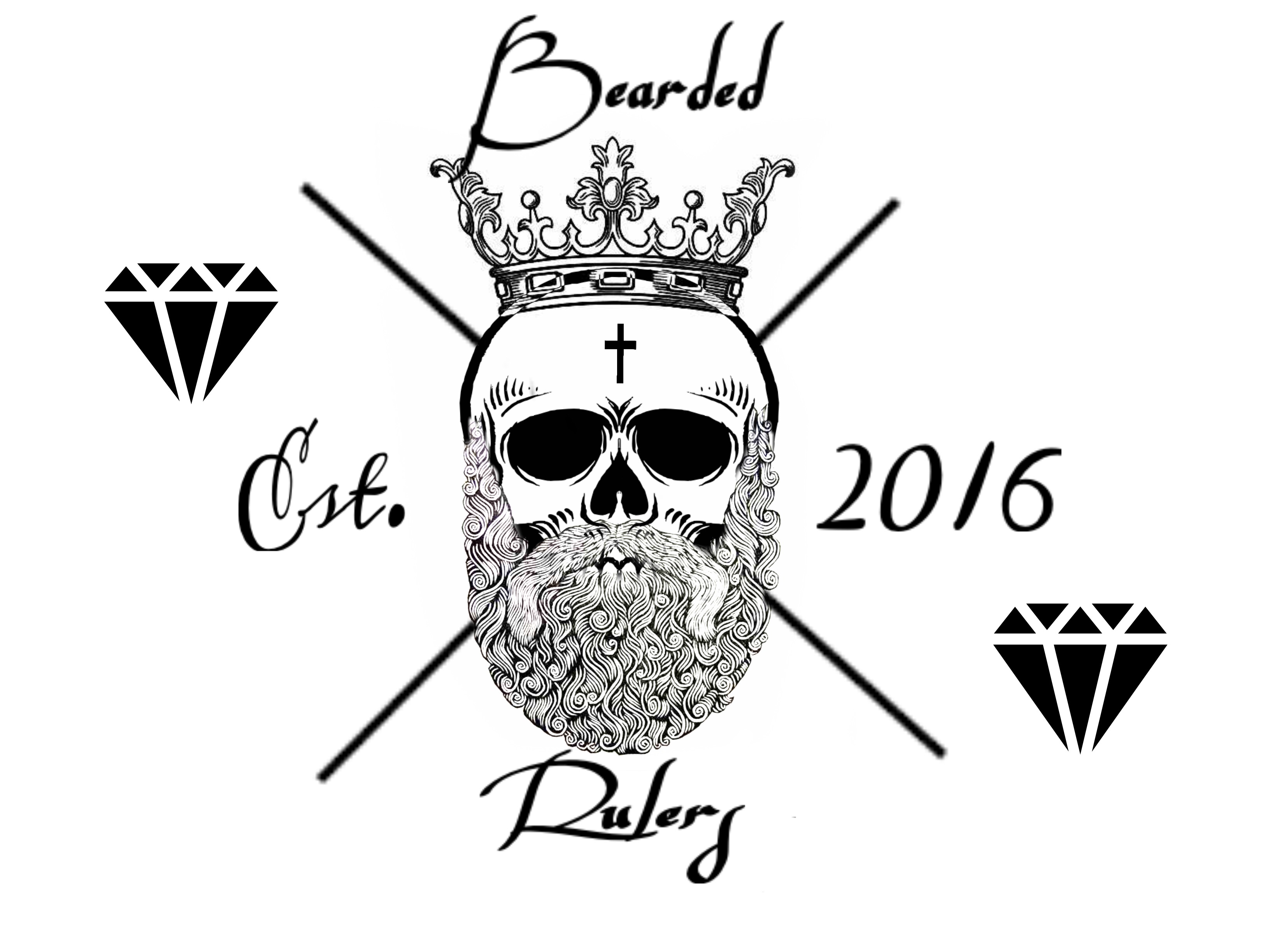 3264x2448 Beardedrulers Beard Skull Crown King Diamonds 2016