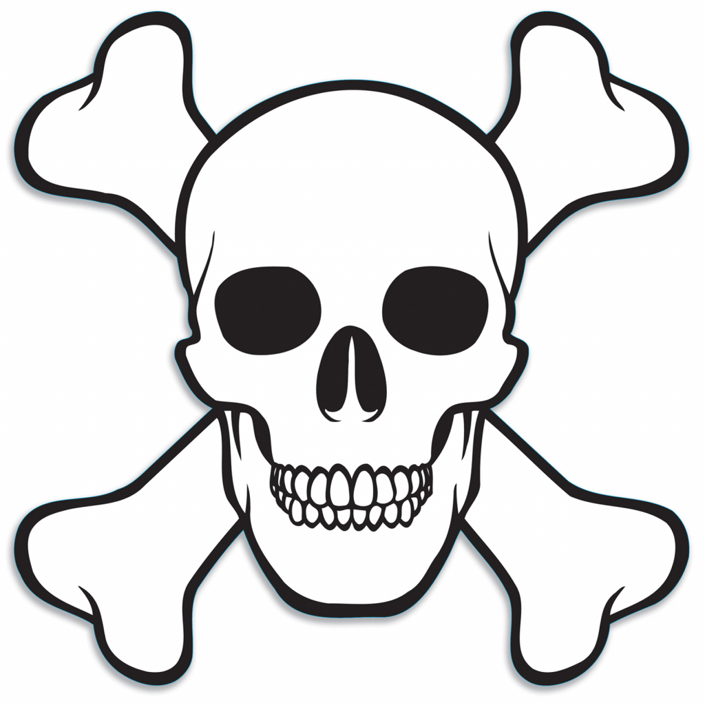 1024x1024 Simple Skull Drawing Easy Drawings Of Skulls Clipartsco