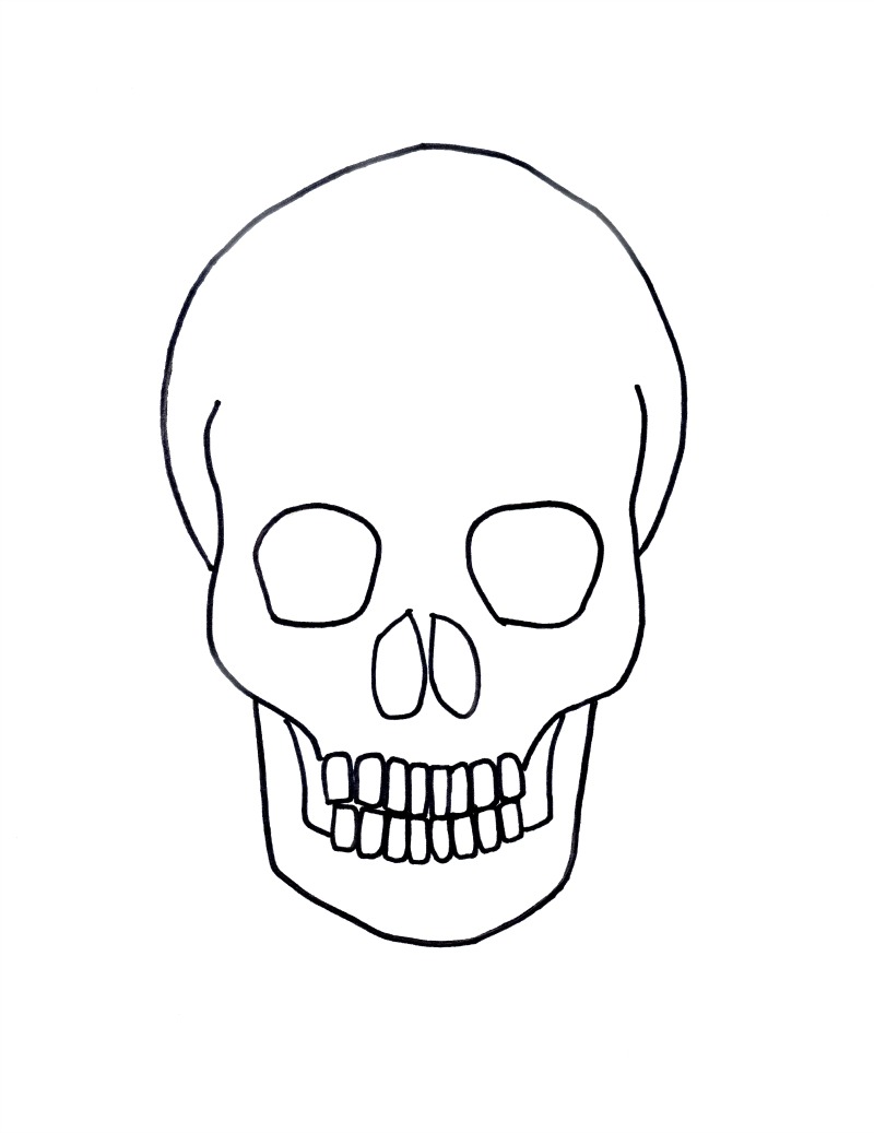 Skull Drawing Pictures at GetDrawings | Free download