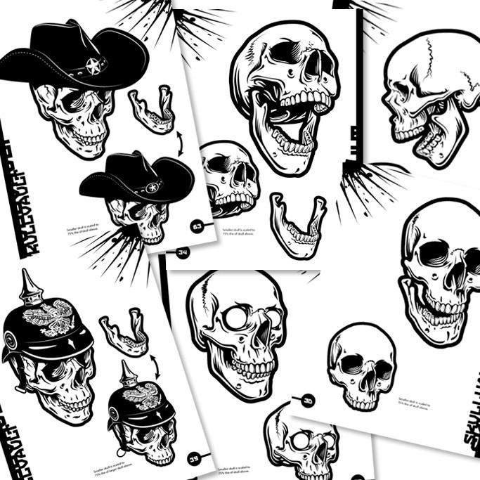 683x683 Skull Angles And Forms Ebook