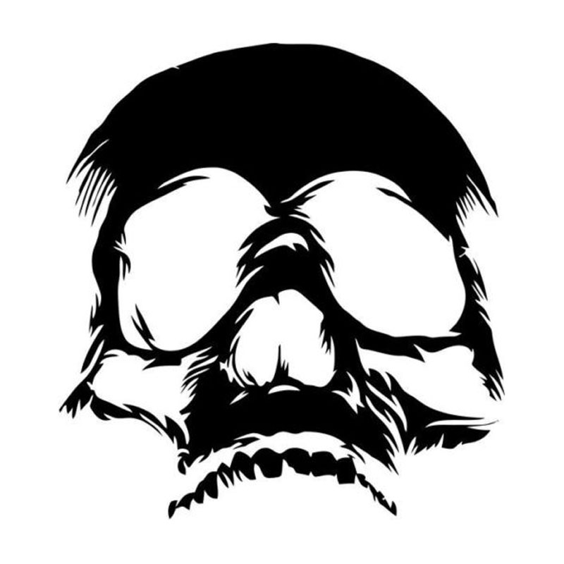 Skull Face Drawing at GetDrawings | Free download