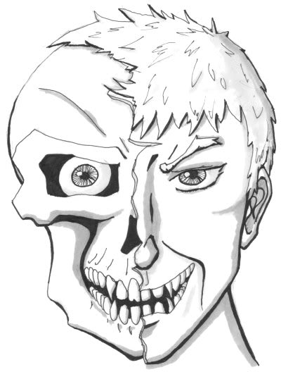 400x528 Faceskull