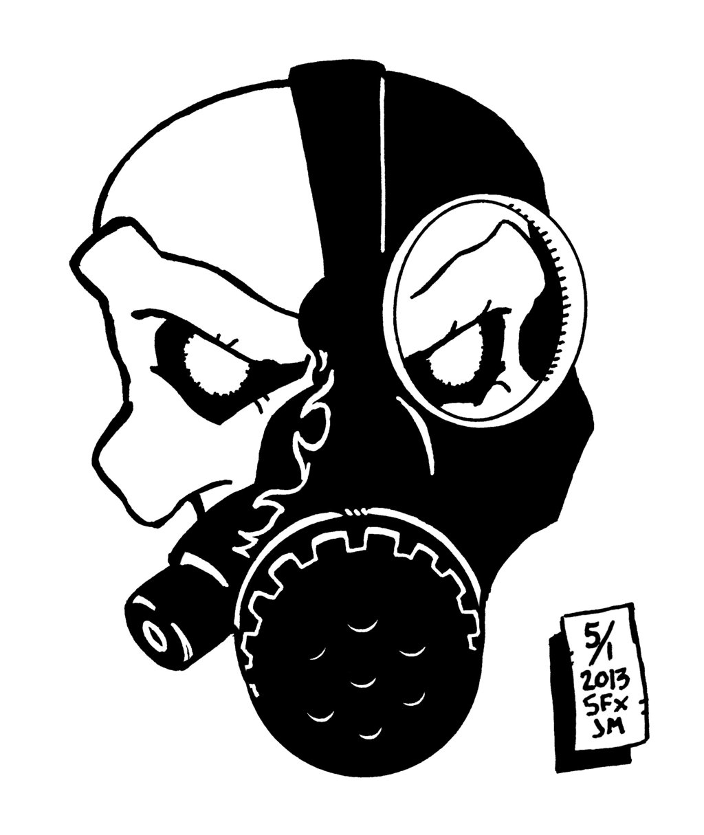 1024x1215 Graffiti Drawings Of Gas Mask Skull Elevation Skull By Chronosfx