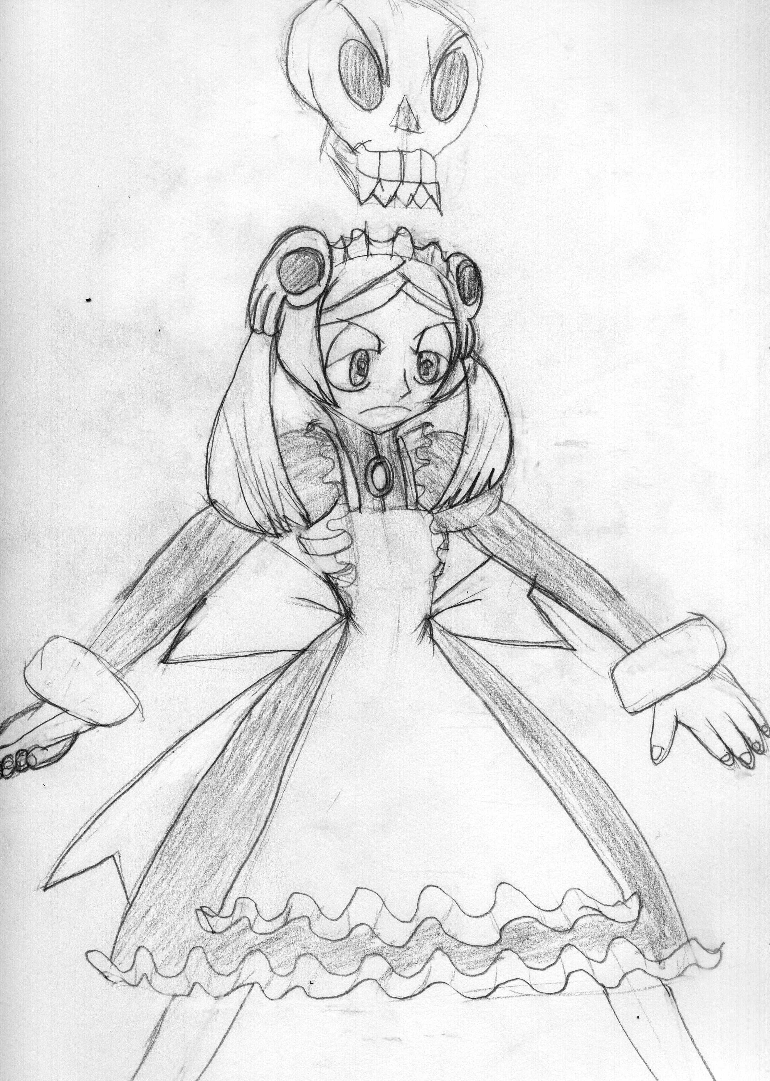 2497x3504 The Skullgirl Marie Weasyl