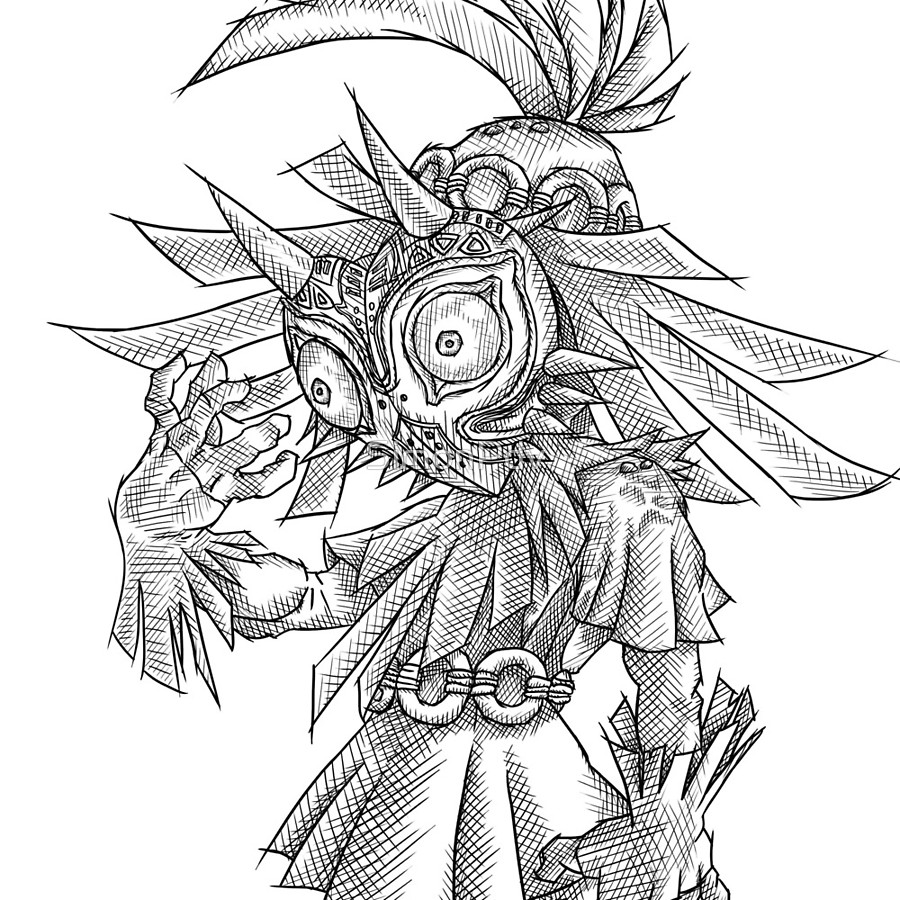 900x900 Skull Kid