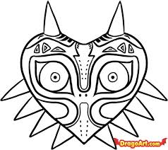 238x212 Image Result For Skull Kid Mask Drawing Coloring