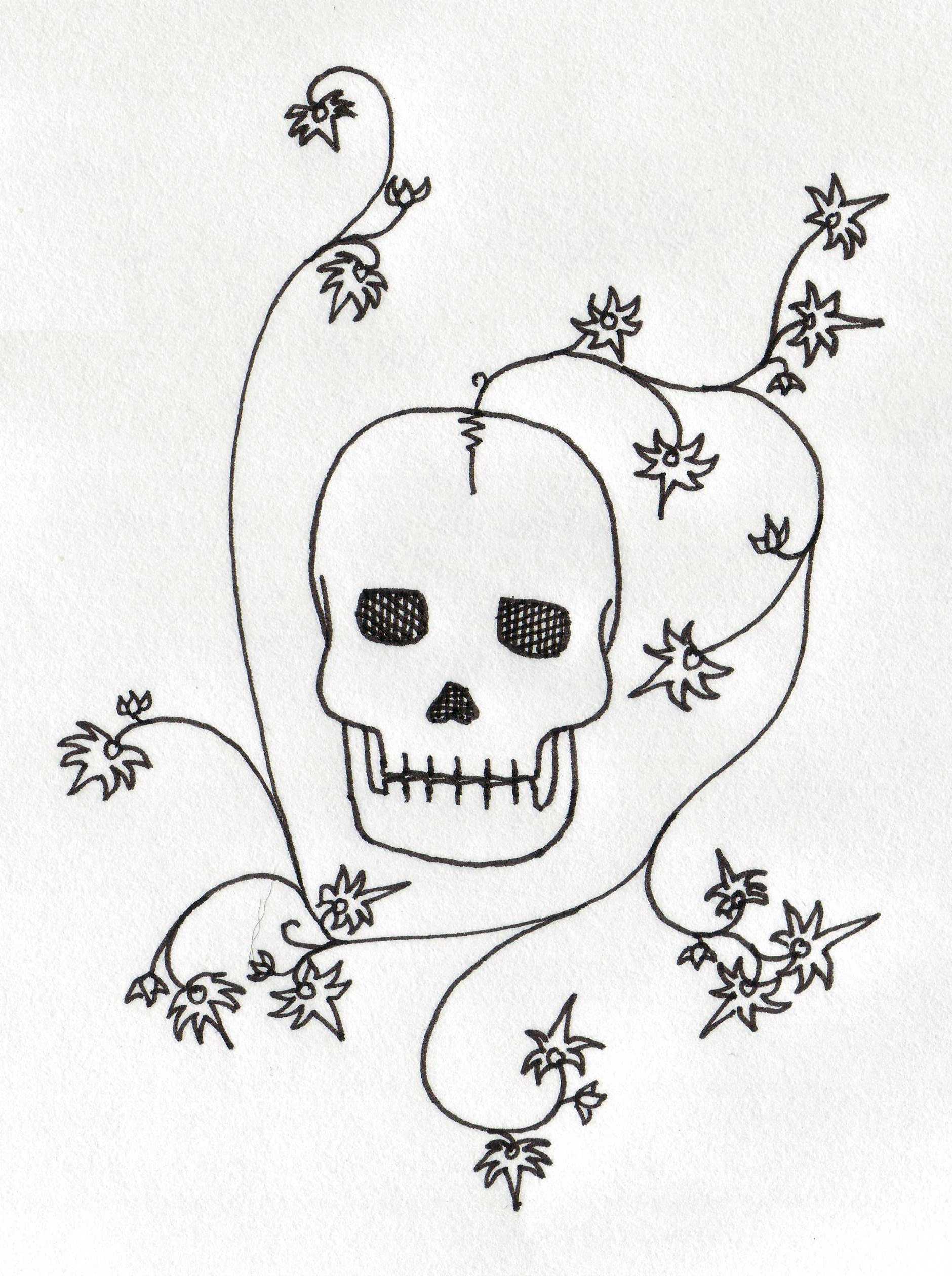 1880x2520 Cute Skull Marthamouse