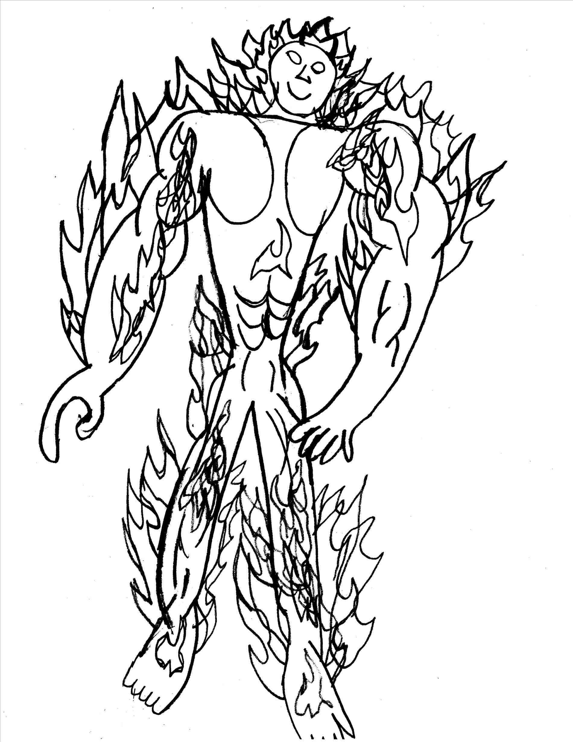 1900x2458 How To Draw Skulls On Fire