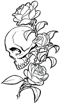 233x400 Tattoo Tips And Tattoo Gallery Skull And Rose Tattoo