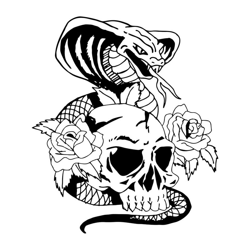 Skull Roses Drawing at GetDrawings | Free download