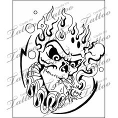 236x236 Marketplace Tattoo Crazy Skulls 14 Sleeve