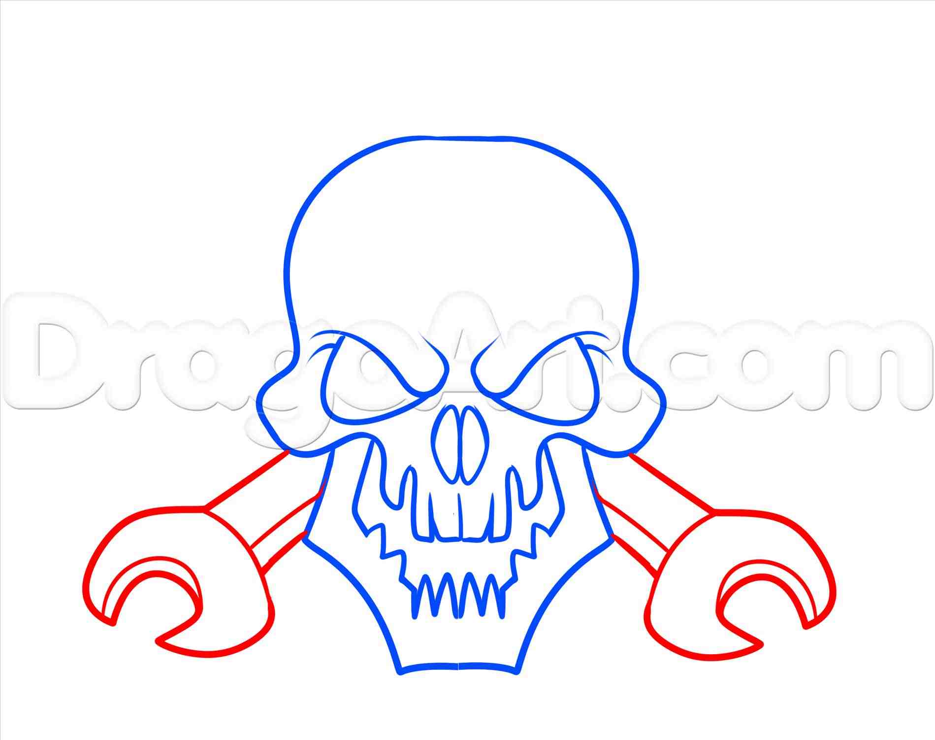 1899x1502 How To Draw A Deer Skull Step By Step