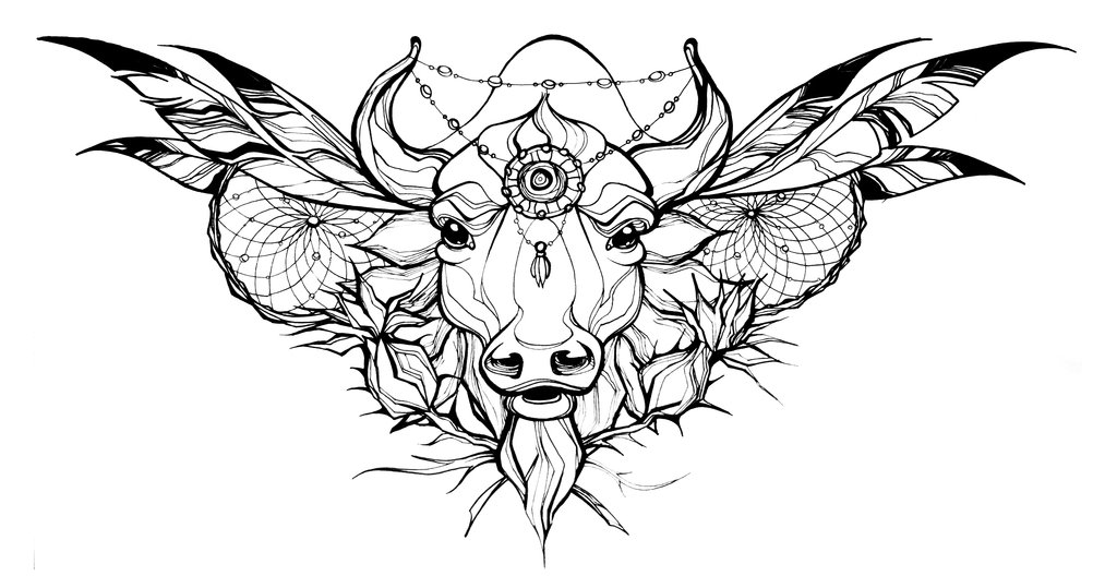 1024x539 Original Skull Tattoo Sketch Photo