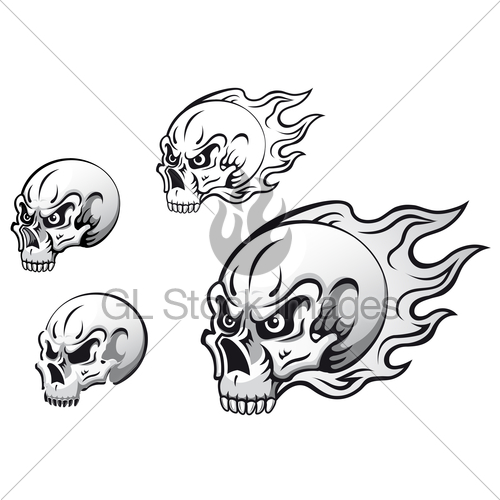 500x500 Skull Tattoos Gl Stock Images