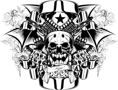 402x307 Zoom Tattoos Skull Tattoos Meaning And Drawing Arts