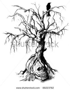 236x301 Skull Tree Lyemium Tattoos Tattoo, Tatting