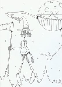 214x300 Skull Tree Drawings