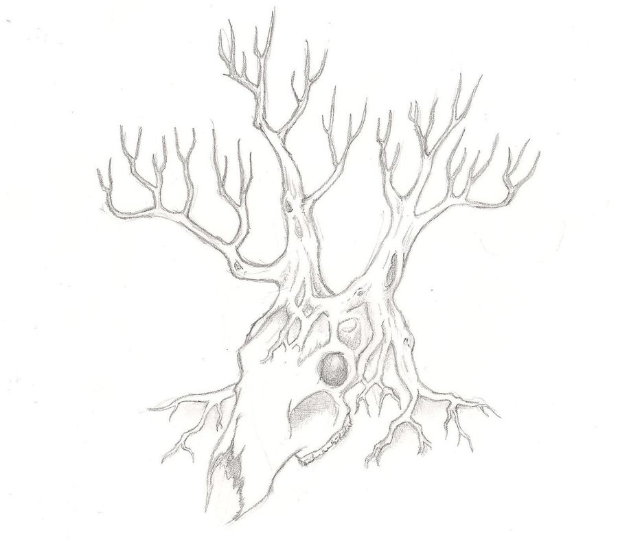 900x789 Skull Tree By Thisisryi
