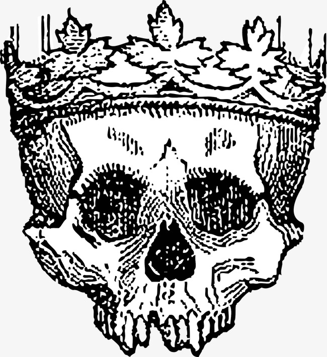 650x710 Crowned Skull, Imperial Crown, King, Skull Png Image For Free Download