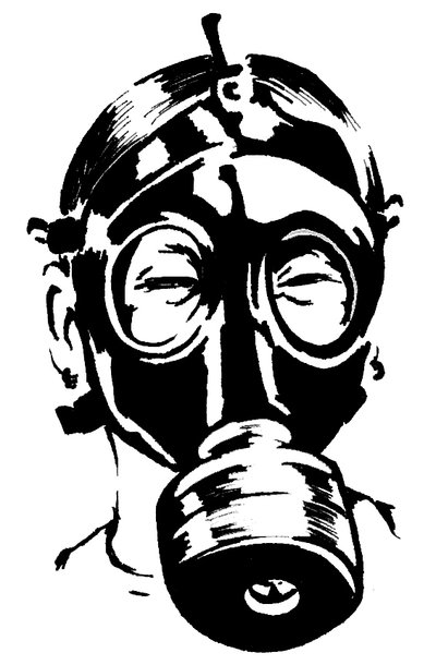 Skull With Gas Mask Drawing at GetDrawings | Free download