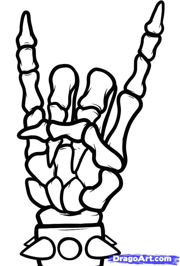 591x872 To Draw Devil Horns Devil Horns