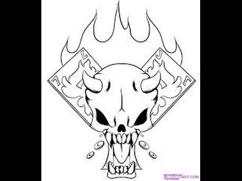 480x360 How To Draw A Badass Skull