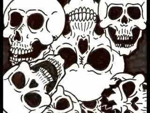 480x360 Skull Collage Drawing