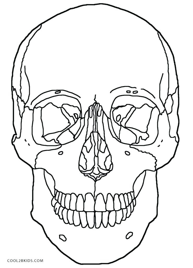 739x1024 Good Flaming Skull Coloring Pages Online Printable Skulls For Kids