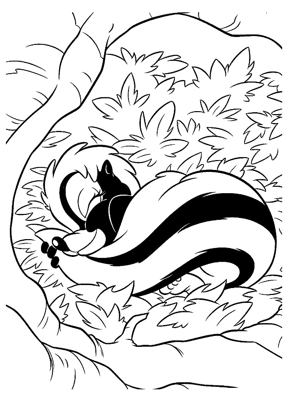 595x842 Bambi Coloring Pages